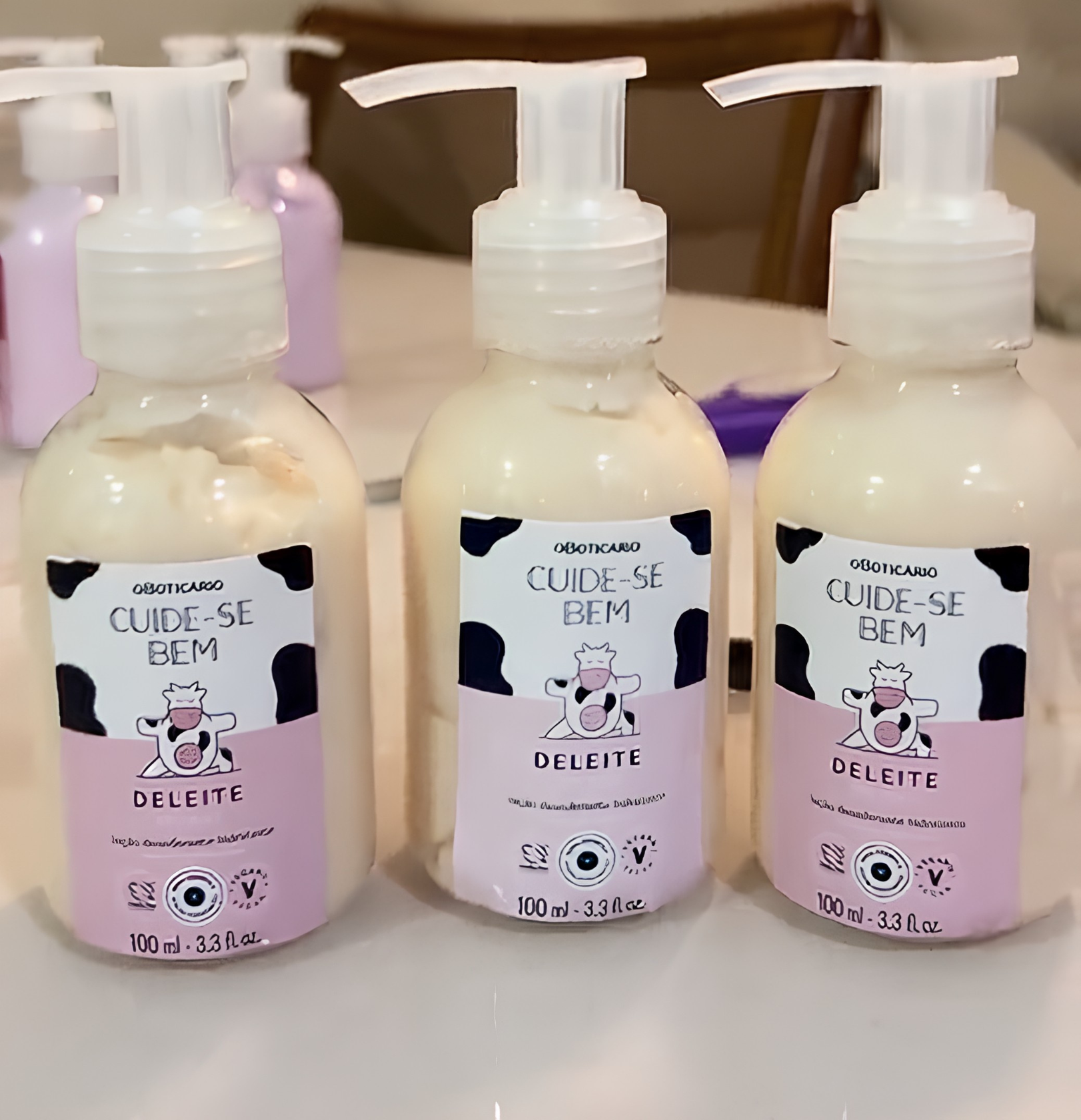 Kit de rótulos impresso